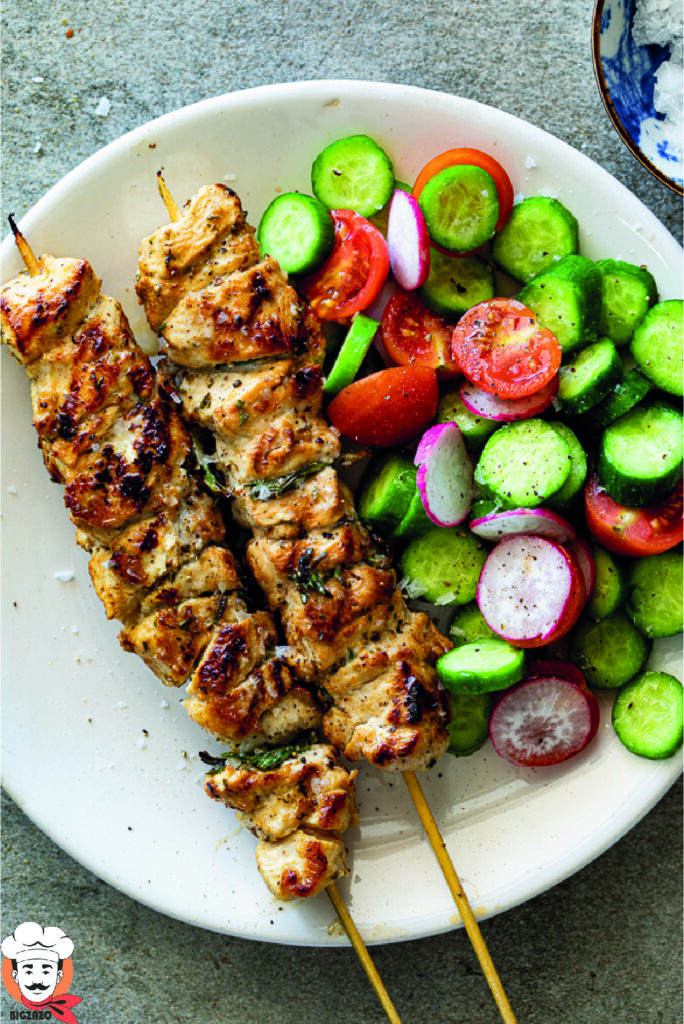 chicken skewers