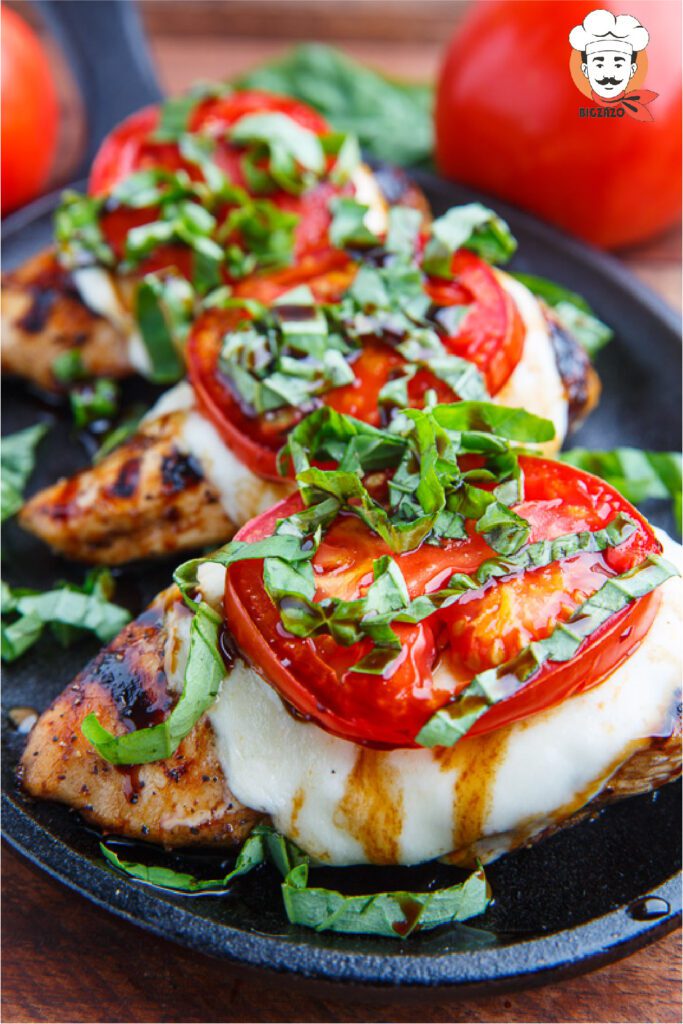 Caprese Balsamic Grilled Chicken