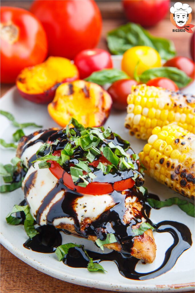 Caprese Balsamic Grilled Chicken