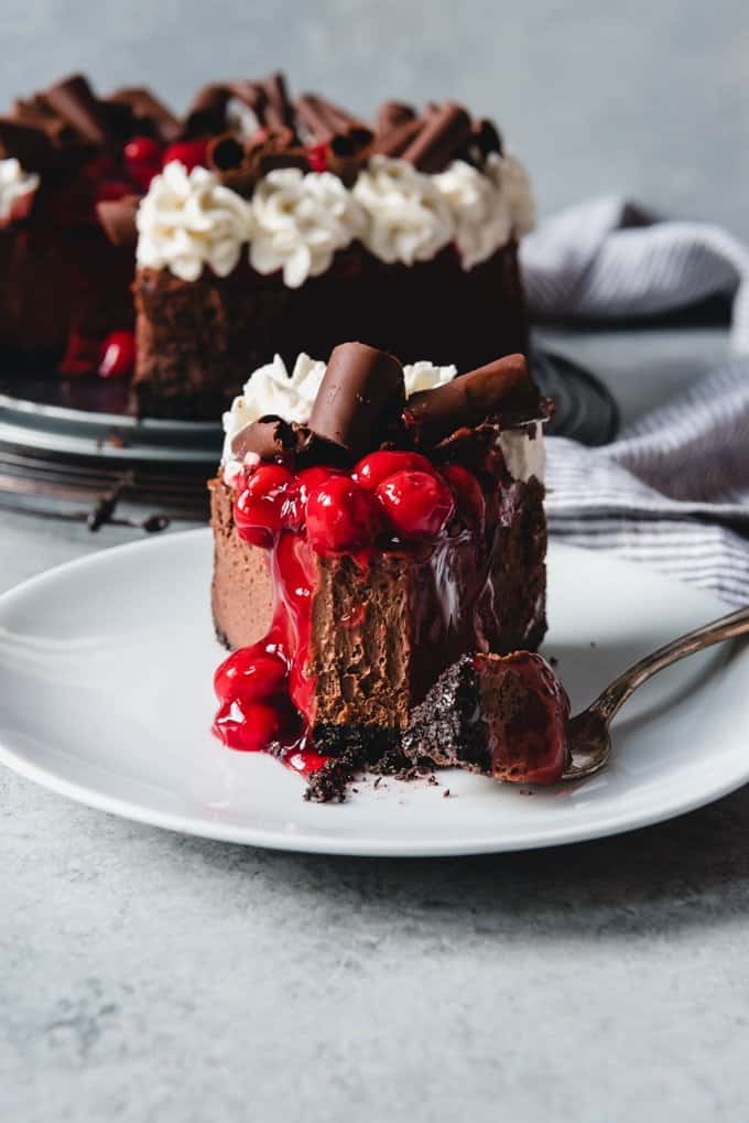 Black Forest Cheesecake