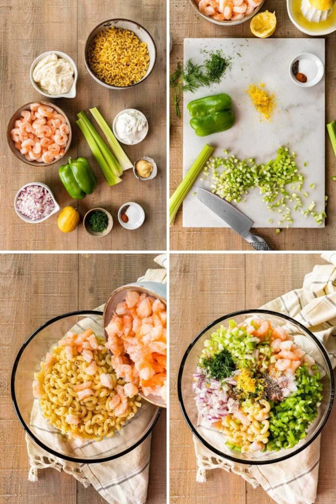 Creamy Shrimp Pasta Salad