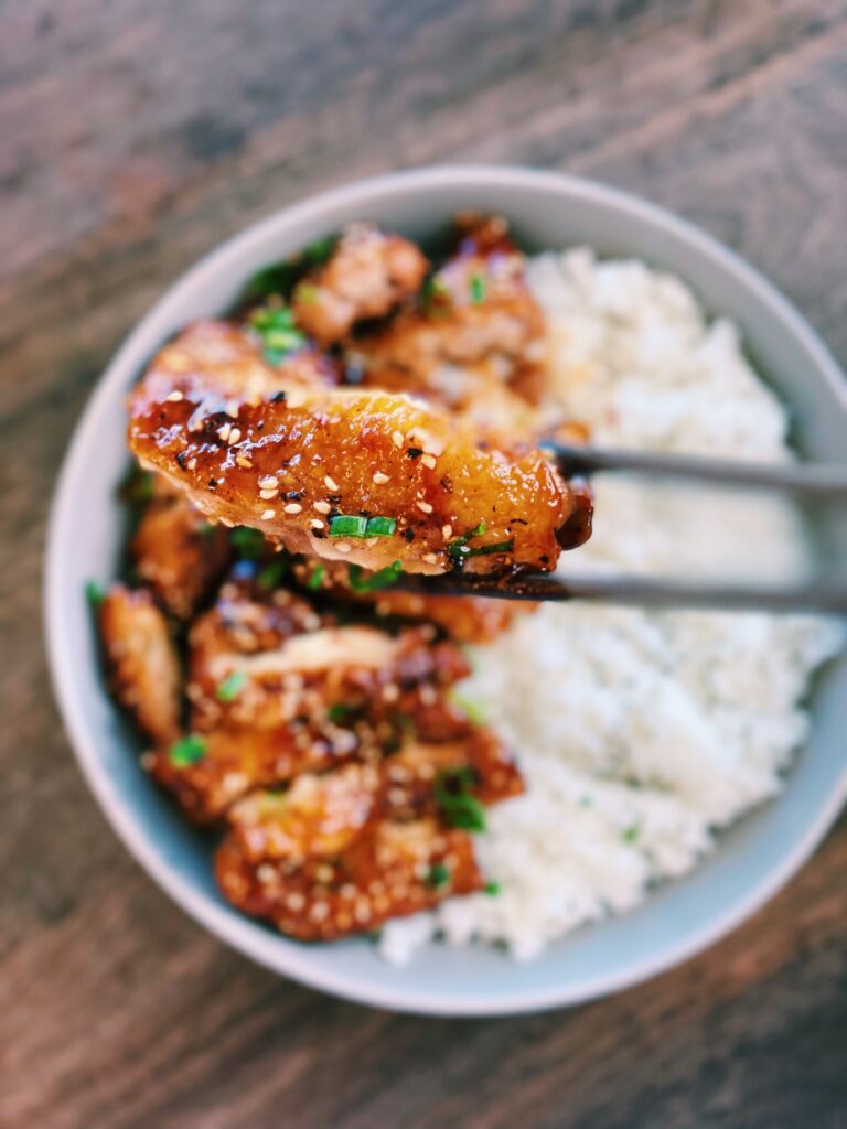 Garlic Black Pepper Chicken 