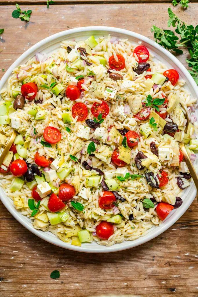 Greek Orzo Salad