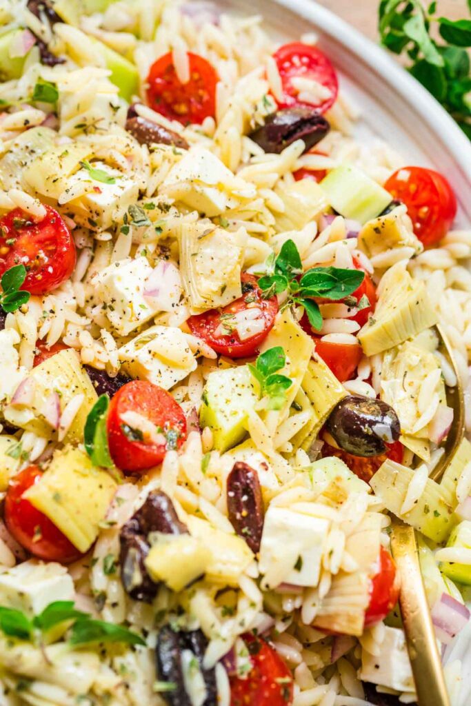 Greek Orzo Salad