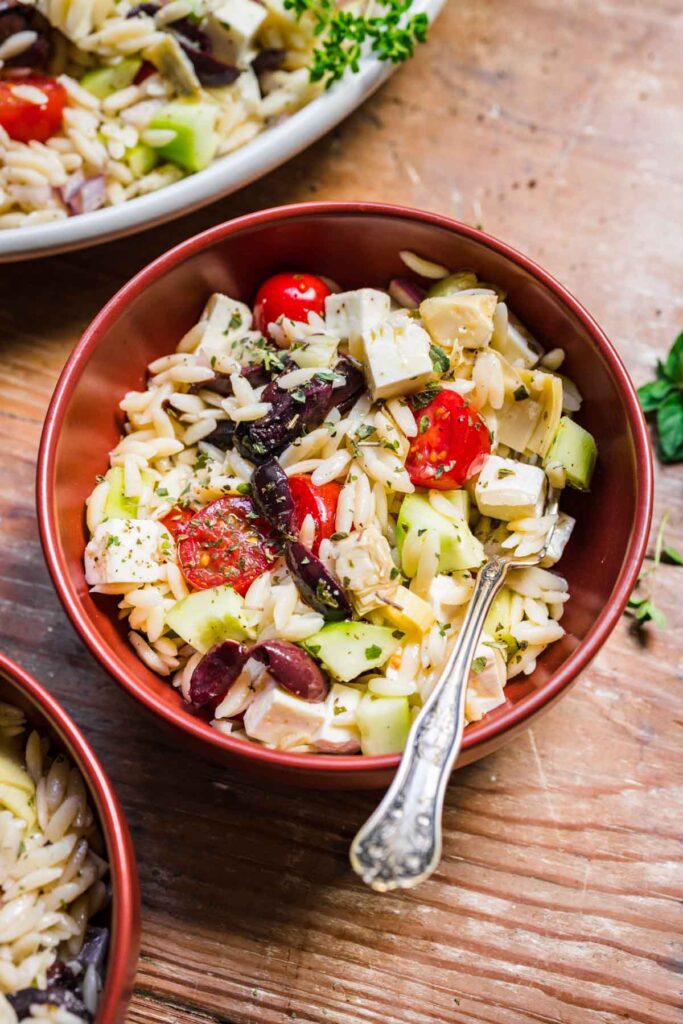 Greek Orzo Salad