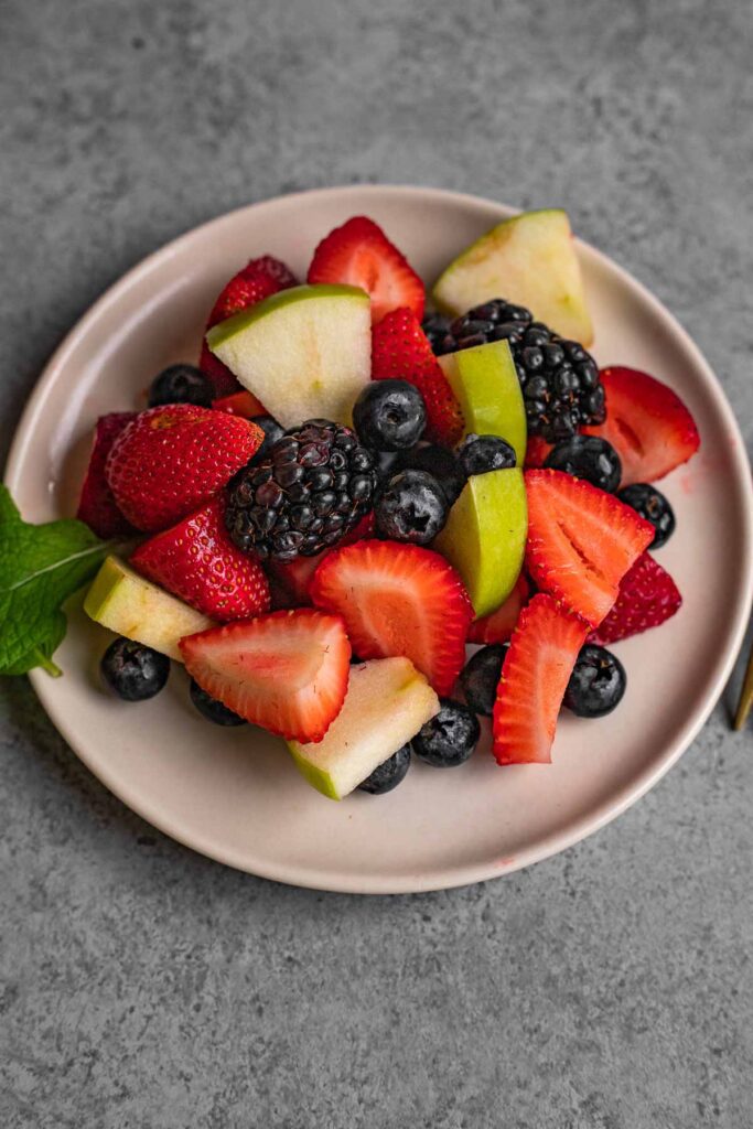 Honey Lime Berry Fruit Salad