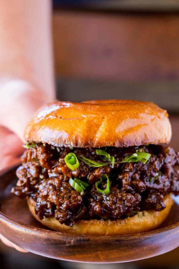 Korean Beef Sloppy Joes