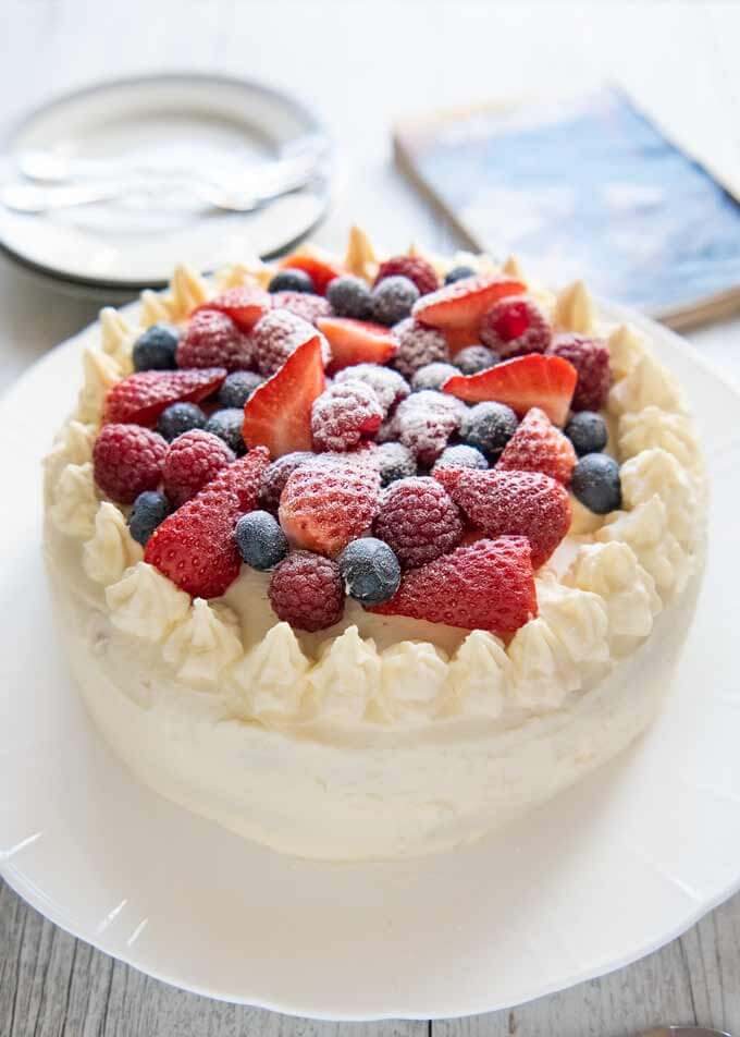 Japanese Strawberry Sponge Cake