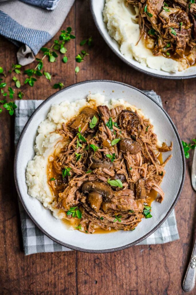 Mushroom Beef Roast