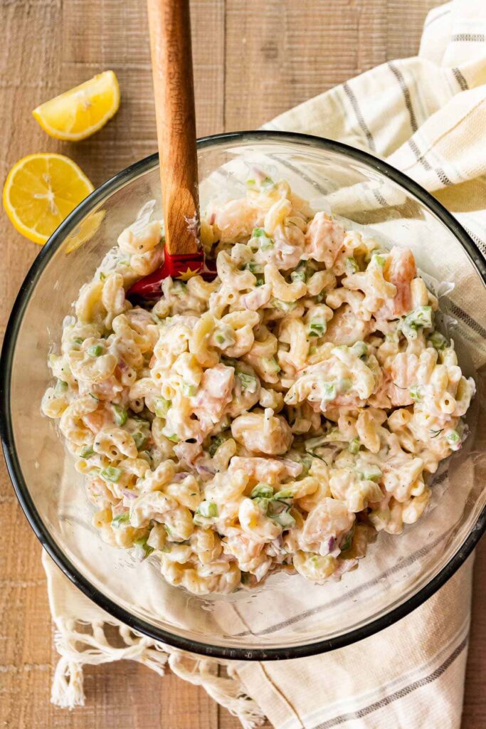 Creamy Shrimp Pasta Salad