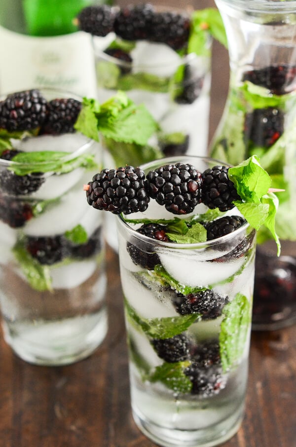 Blackberry Mint Agua Fresca