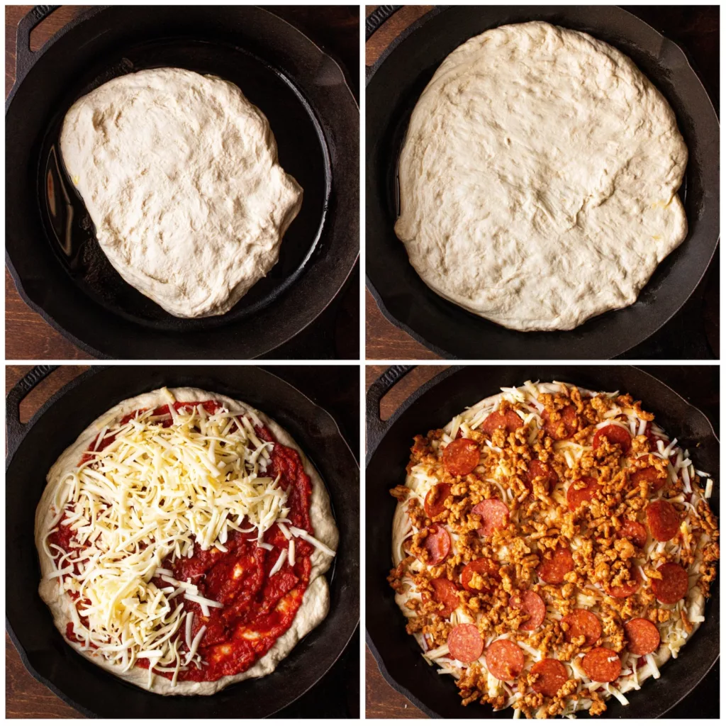 Cast Iron Skillet Pizza