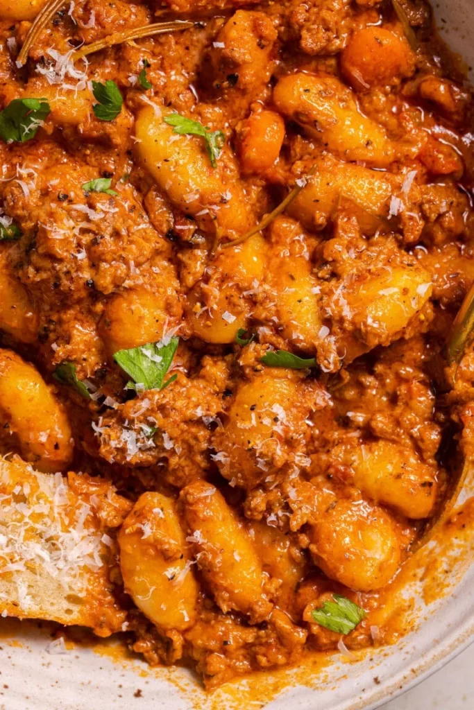 Gnocchi Bolognese