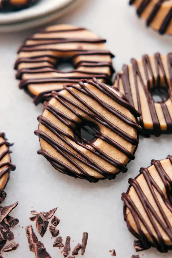 Fudge-Striped Cookies