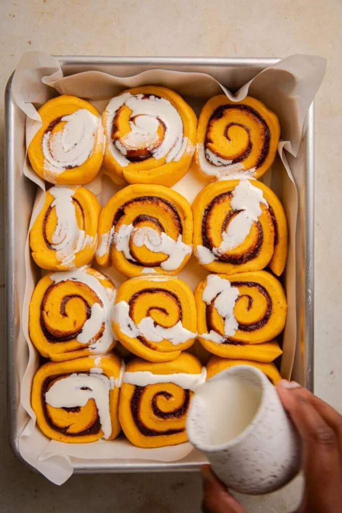 Pumpkin Cinnamon Rolls