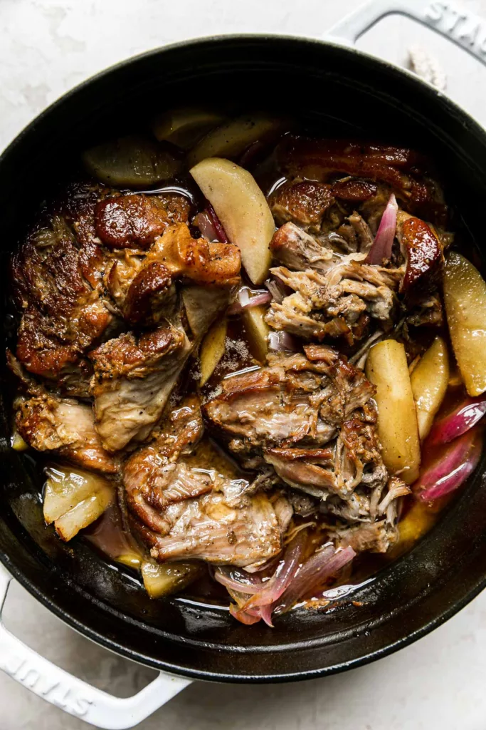 Cider Braised Pork Shoulder