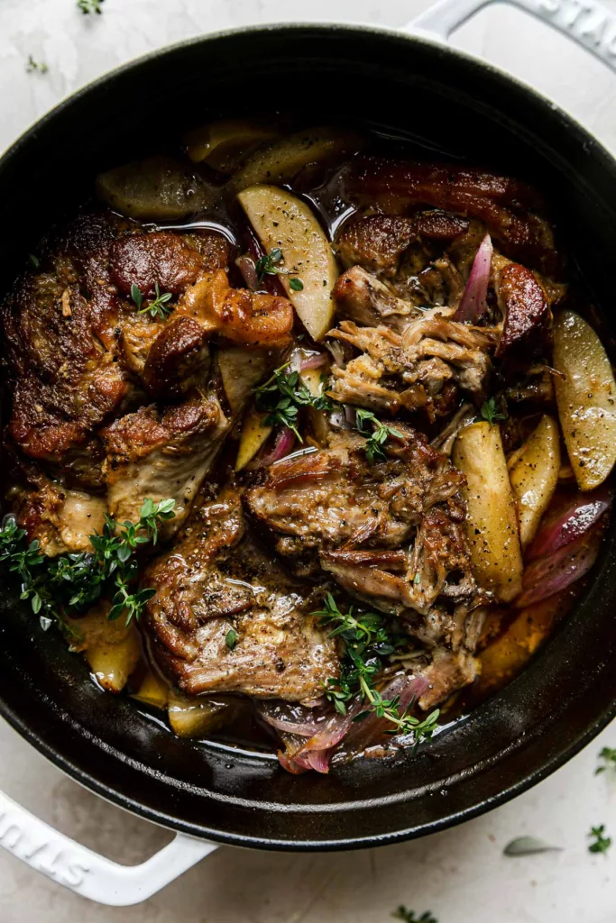 Cider Braised Pork Shoulder