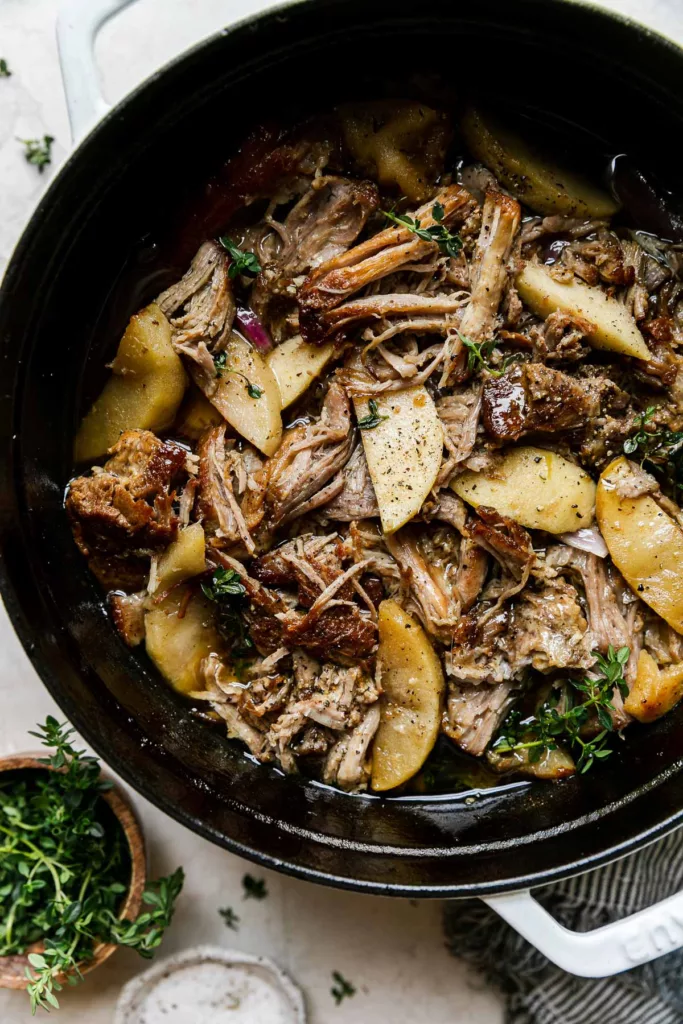 Cider Braised Pork Shoulder