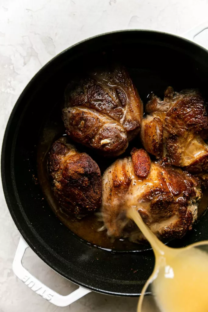 Cider Braised Pork Shoulder