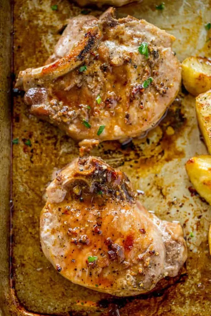 Oven Baked Pork Chops