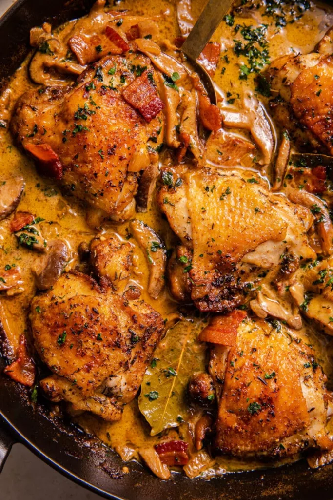 Chicken In White Wine