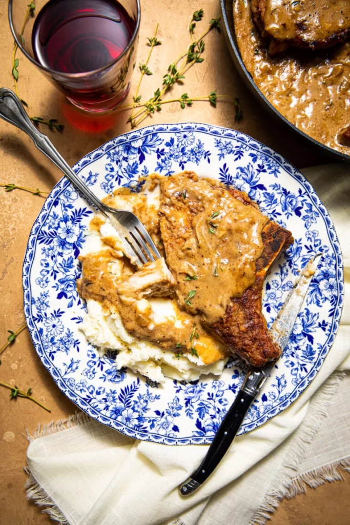 Southern Smothered Pork Chops