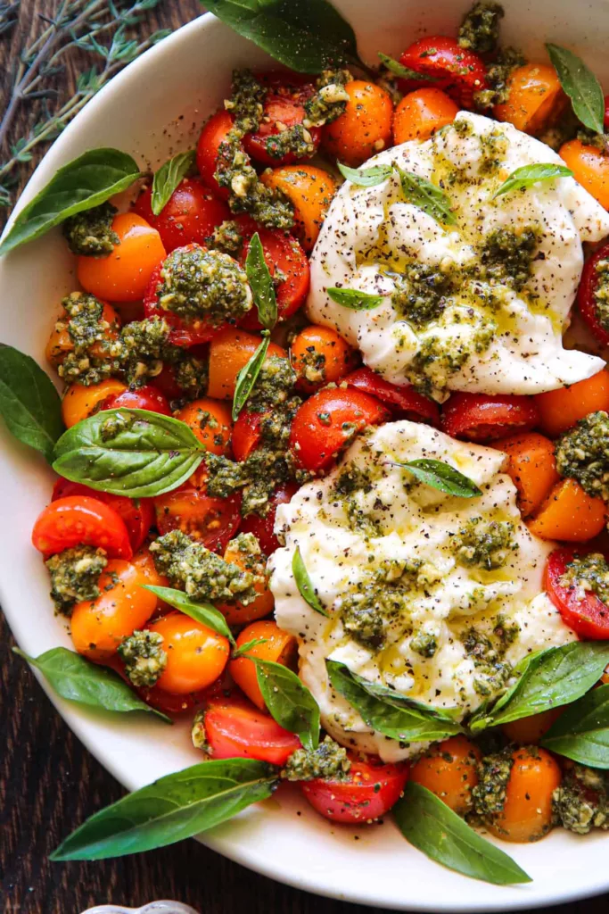 Tomato Burrata Salad