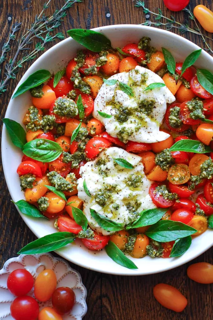 Tomato Burrata Salad