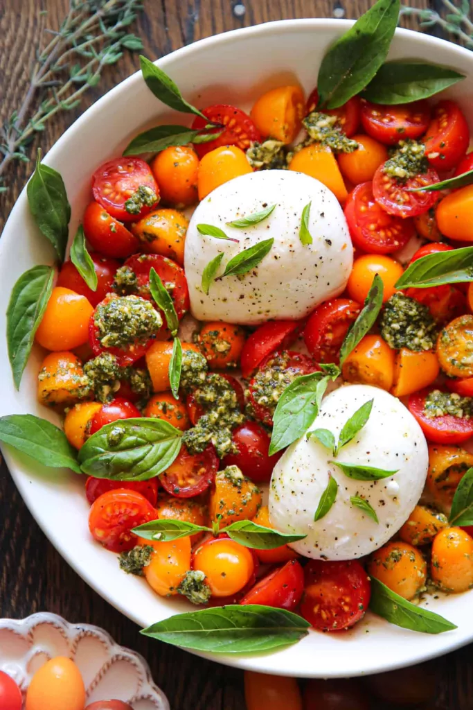 Tomato Burrata Salad