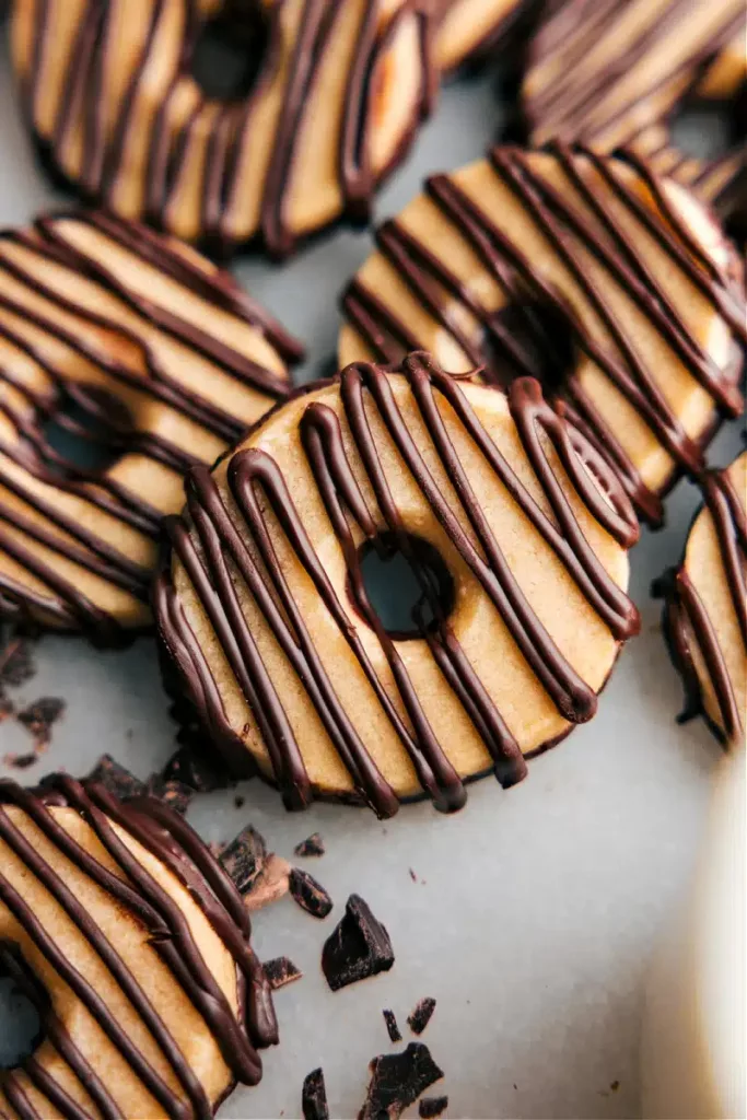 Fudge-Striped Cookies