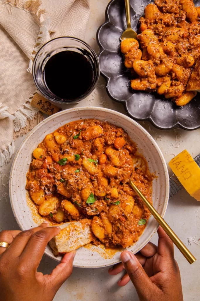 Gnocchi Bolognese