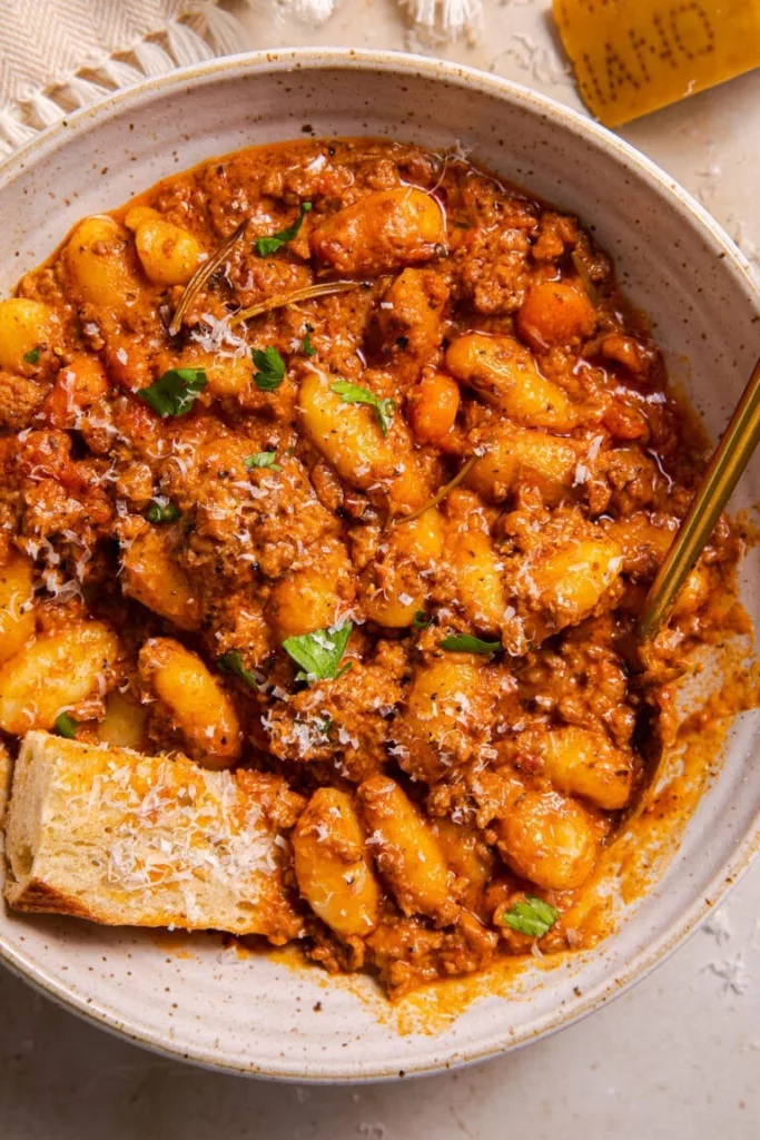 Gnocchi Bolognese