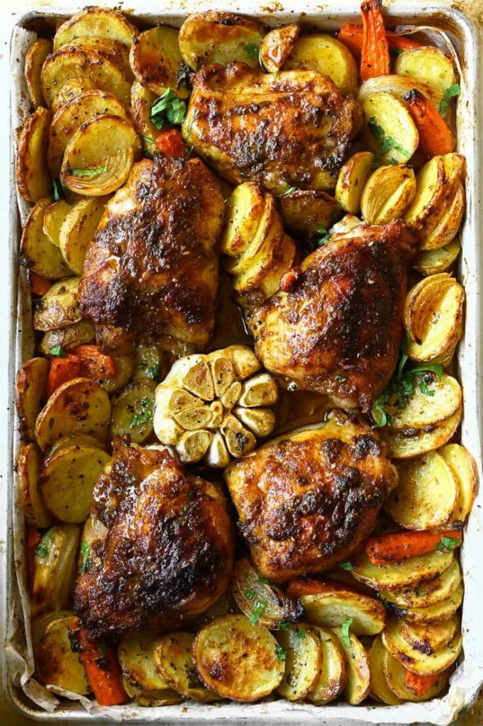 Lebanese Baked Chicken