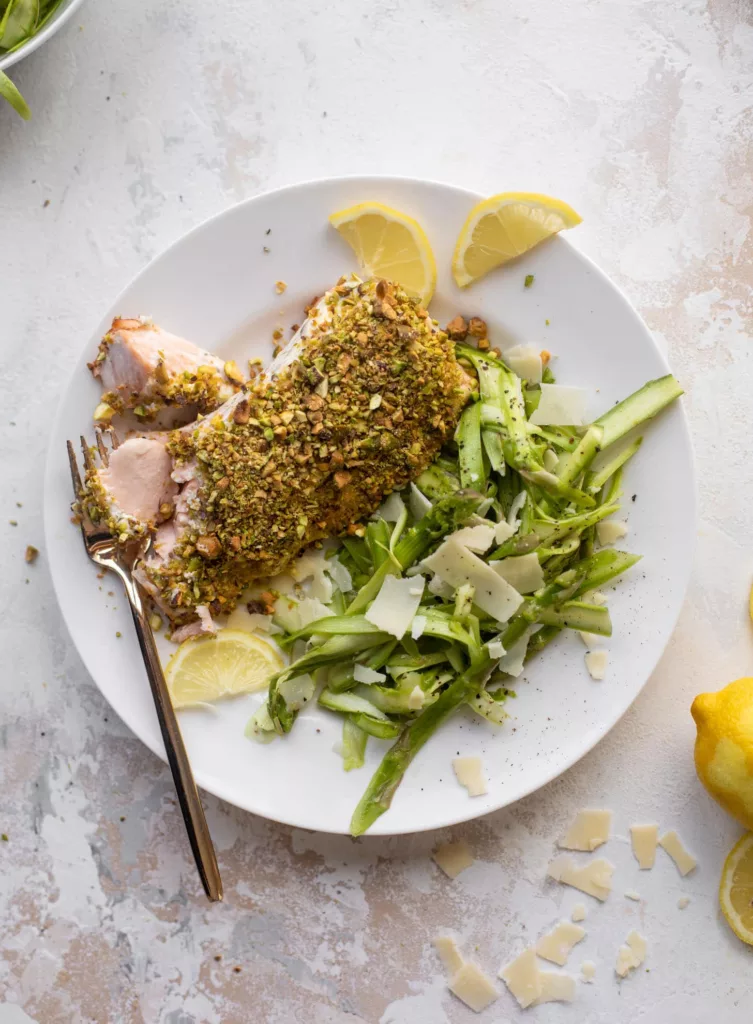 Pistachio Crusted Salmon