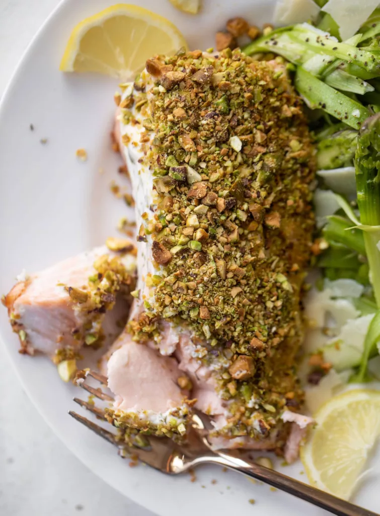 Pistachio Crusted Salmon