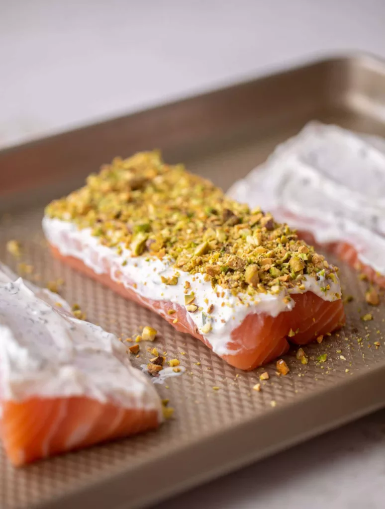 Pistachio Crusted Salmon