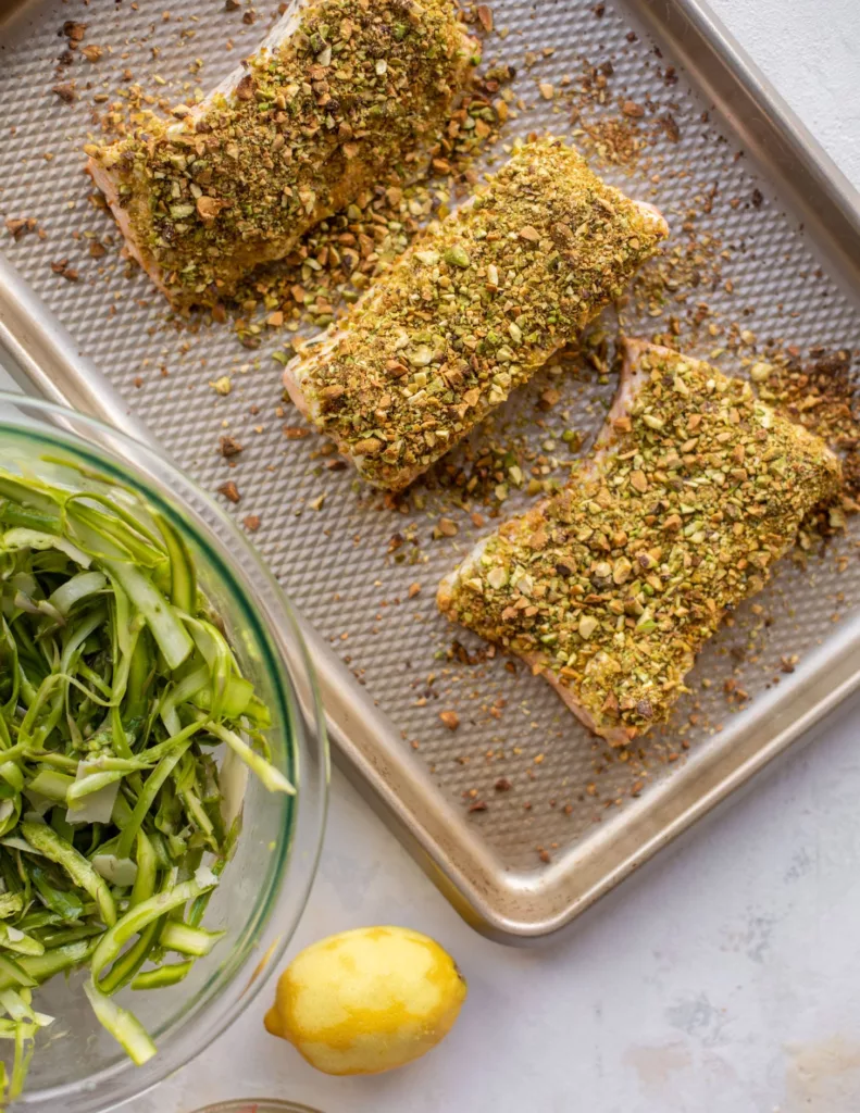 Pistachio Crusted Salmon