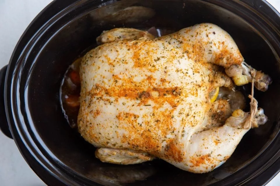 Crock Pot Whole Chicken