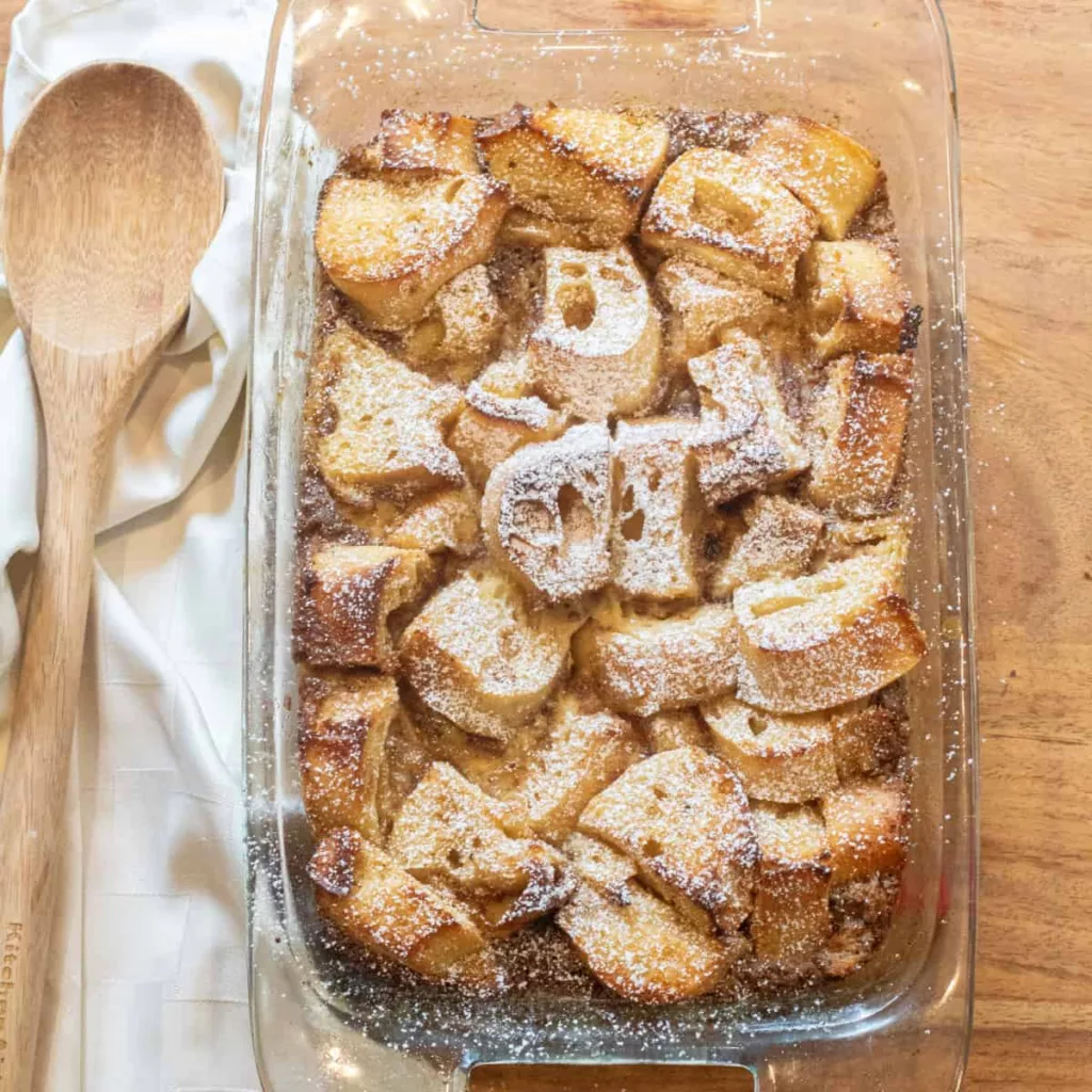 Chai Latte Bread Pudding