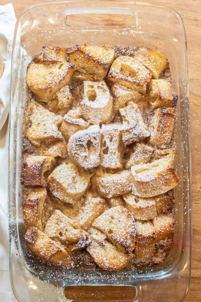 Chai Latte Bread Pudding