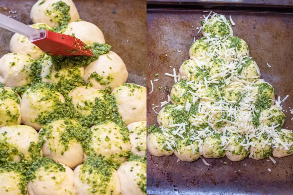 Chessy Pesto Pull-Apart Rolls