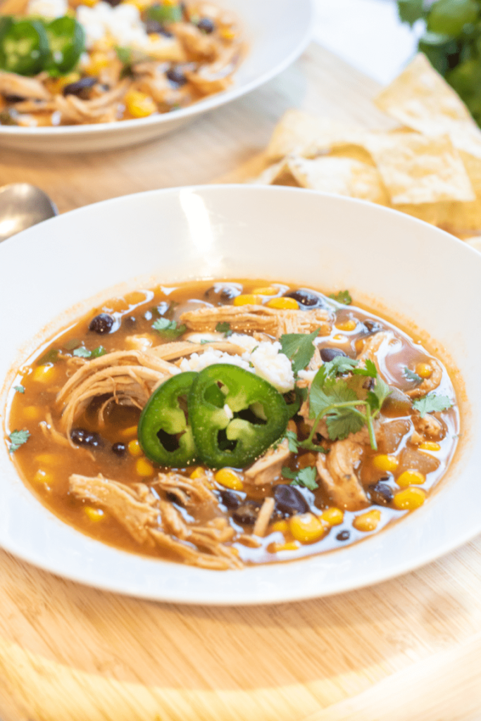 Chicken Enchilada Soup