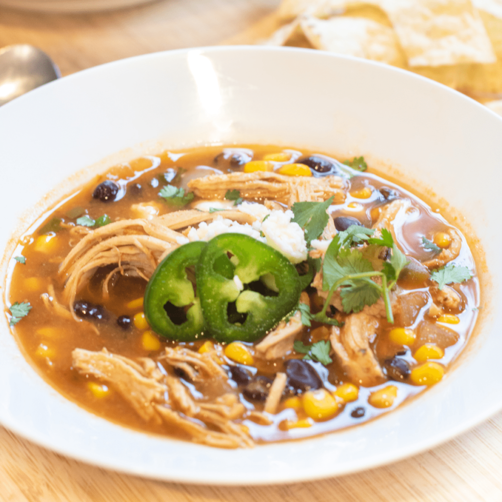 Chicken Enchilada Soup