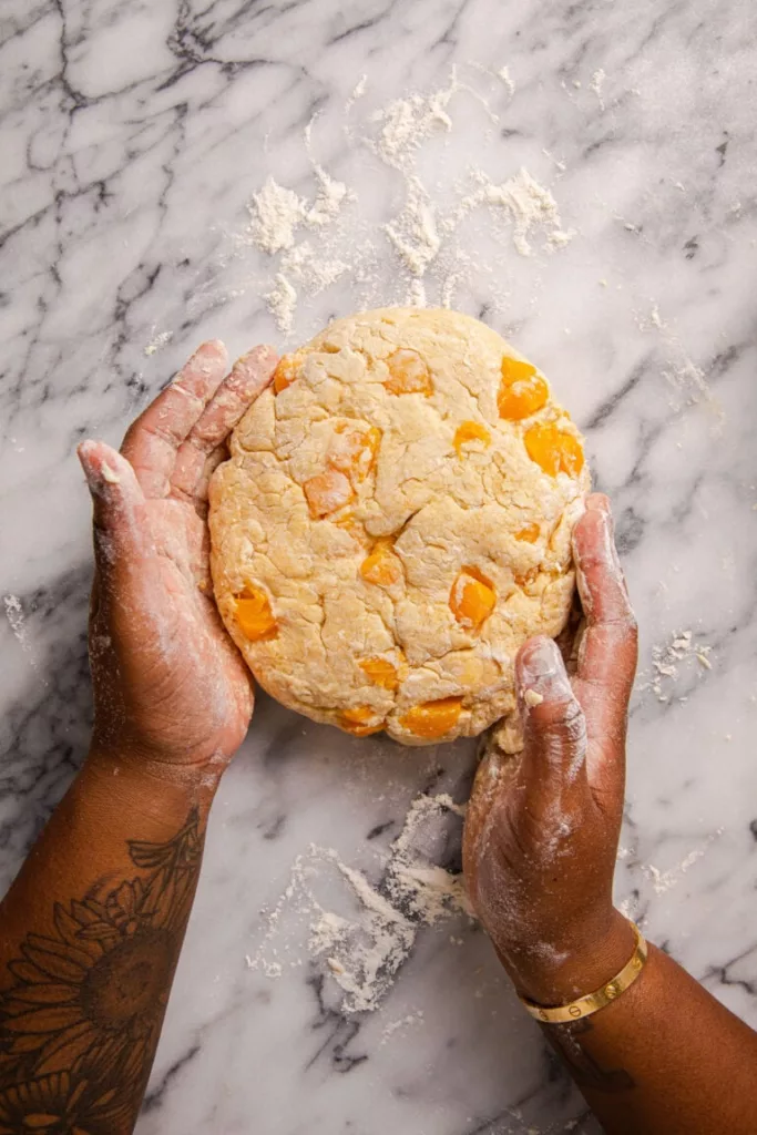 Peach Scones 