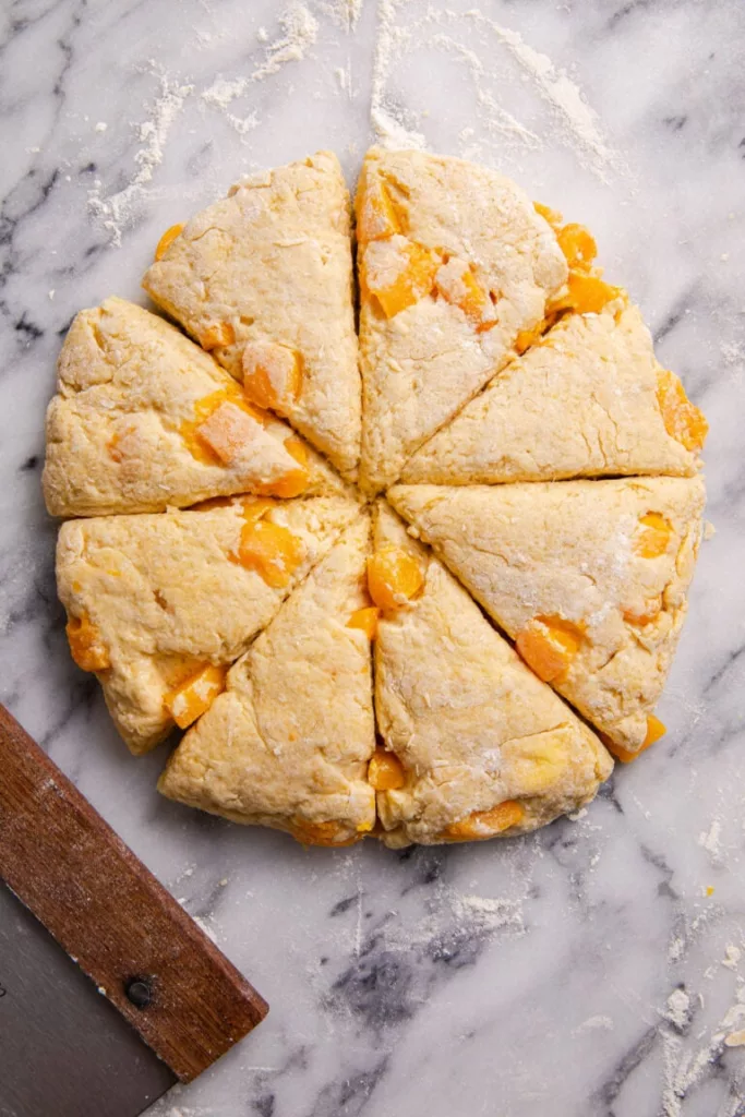 Peach Scones 