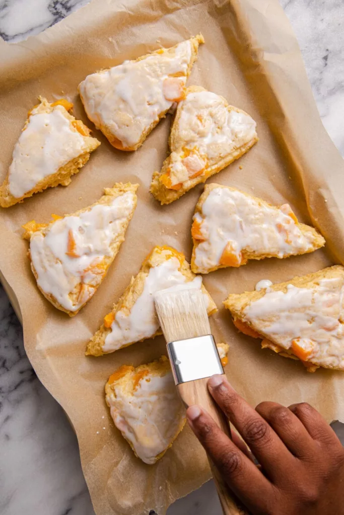 Peach Scones 