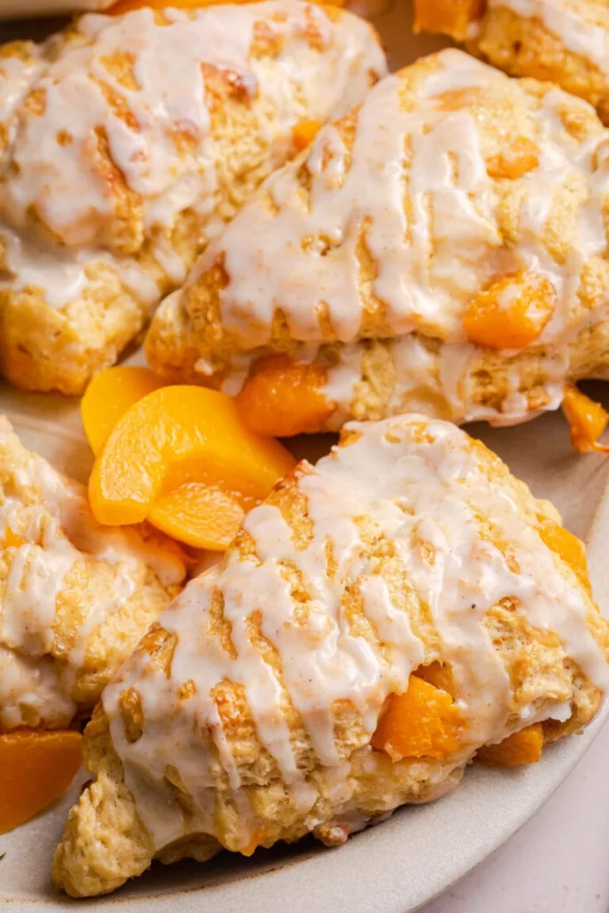 Peach Scones 