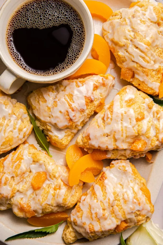 Peach Scones 