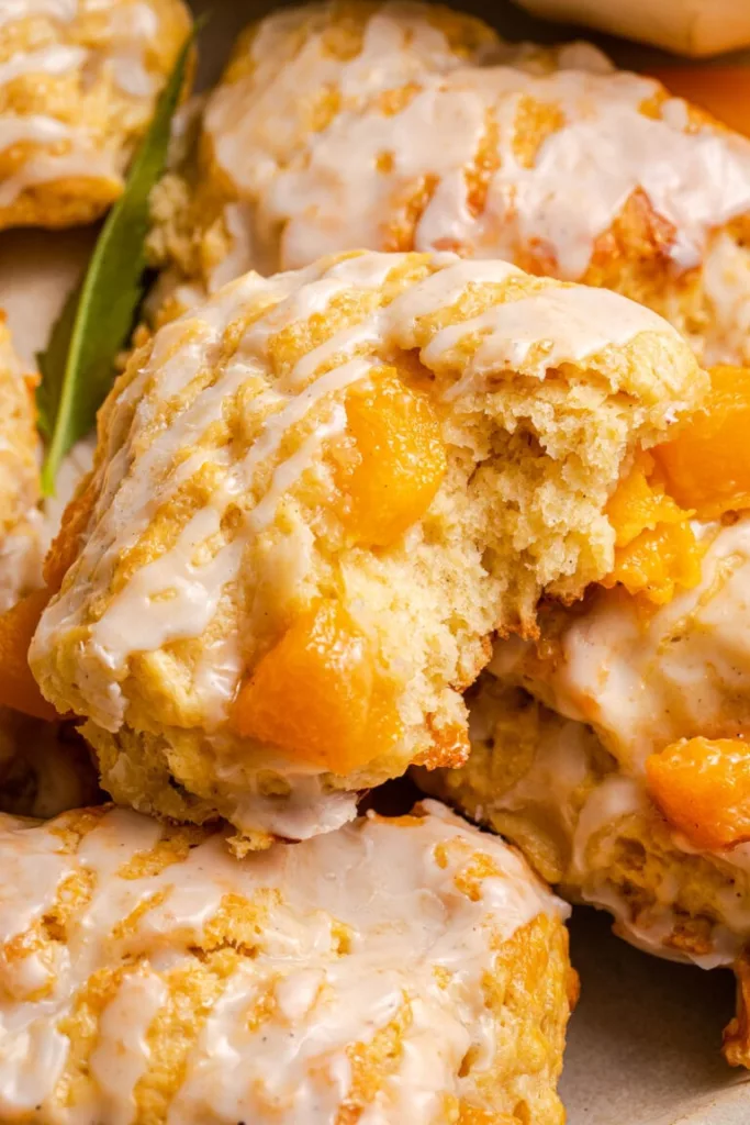 Peach Scones 