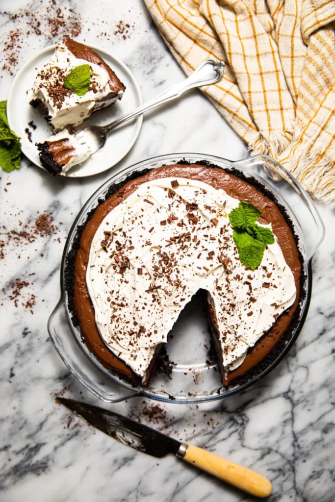 Mocha Chocolate Cream Pie